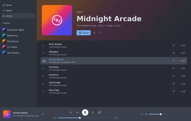 Music player