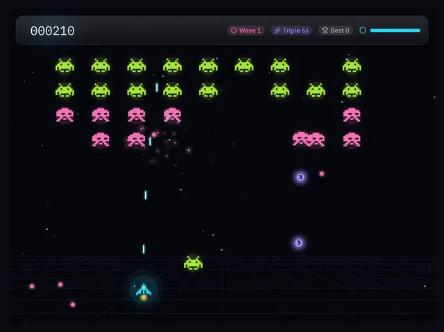 Neon Invaders
