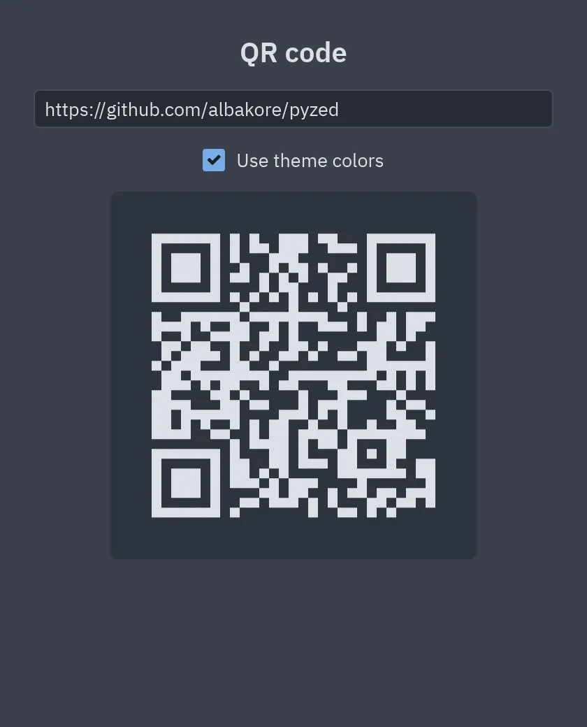 QR code