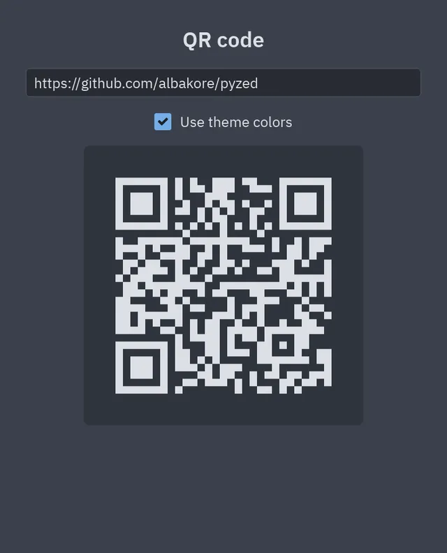 QR code