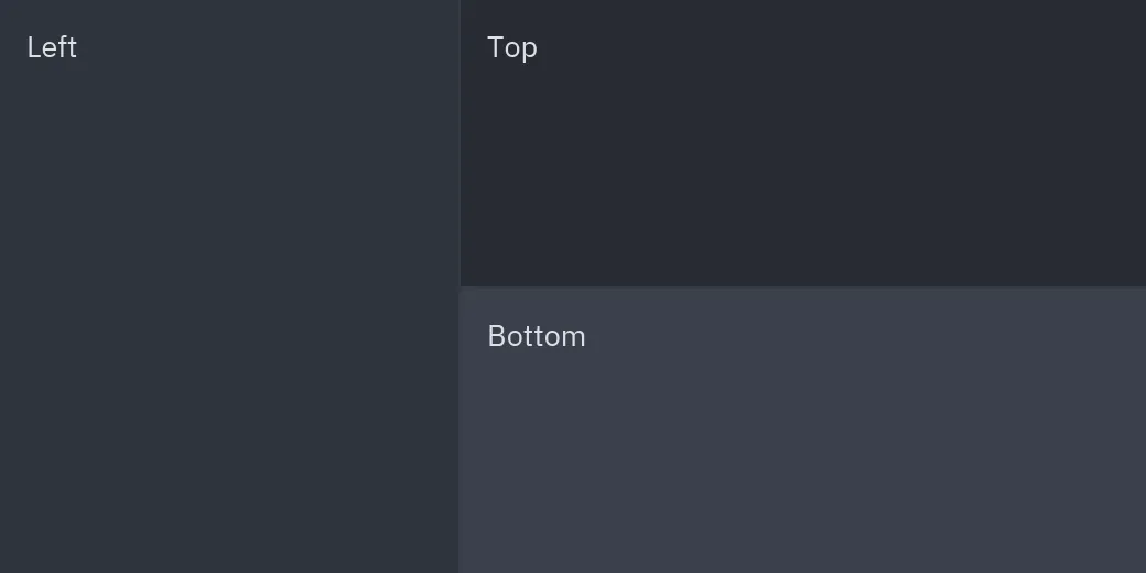 Split panels