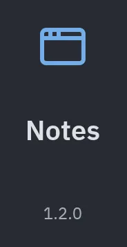 About: Name and version
