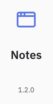 About: Name and version