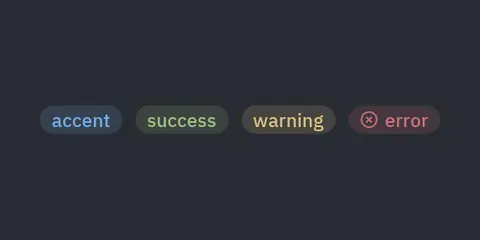 Badge: Python GUI component