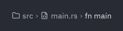 Breadcrumbs: With icons