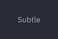 Button: variant="subtle"