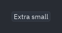 Button: size="xs"