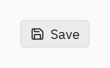 Button: icon="save"