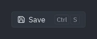 Button: keys="ctrl-s"