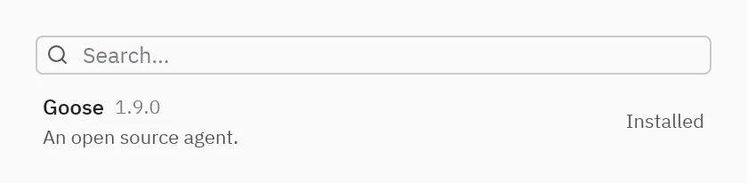 Catalog: installed=True
