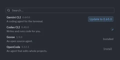 Catalog: Python GUI component