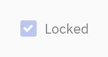 Checkbox: disabled=True