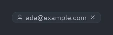 Chip: Icon and remove