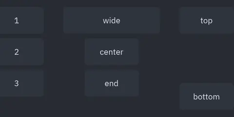 Column: Python GUI component