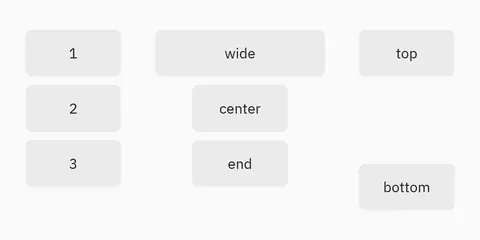Column: Python GUI component