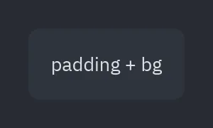 Container: padding=, bg=