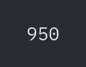Context meter: format_tokens(950)
