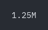 Context meter: format_tokens(1_250_000)