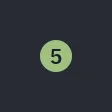 Count badge: tint="success"