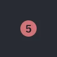 Count badge: tint="error"