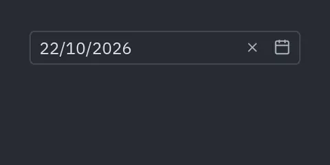 Date picker: Python GUI component