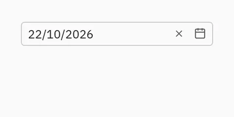 Date picker: Python GUI component