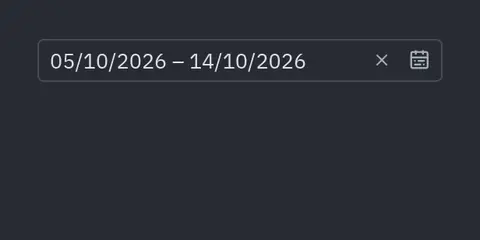 Date range picker: Python GUI component