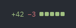 Diff stat: Mostly added