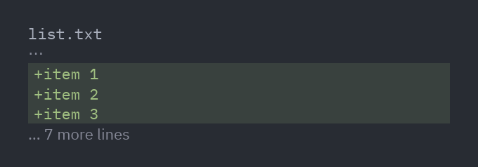 Diff view: max_lines=4