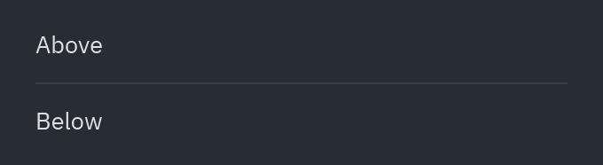 Divider: spacing=12