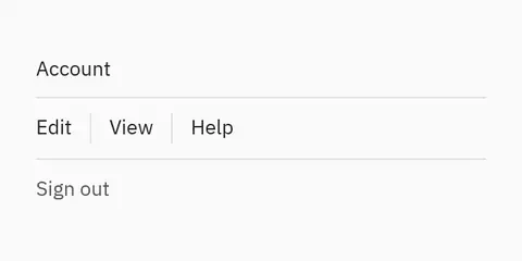 Divider: Python GUI component