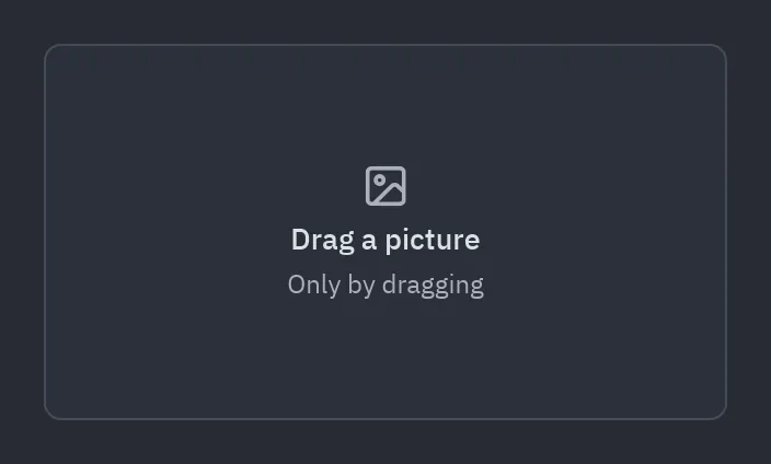 Drop zone: browse=False