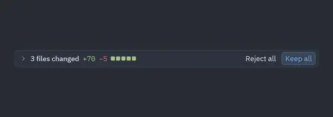 Edits bar: Python GUI component