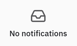 Empty state: Title only