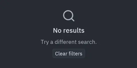 Empty state: Python GUI component