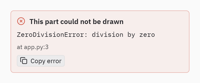 Error boundary: Default card