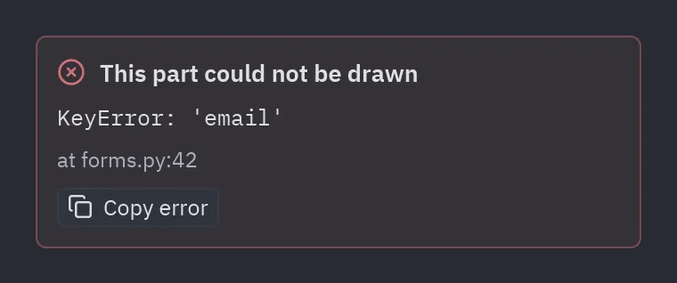 Error boundary: ui.error_card(info)
