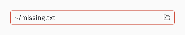 File picker: invalid=True