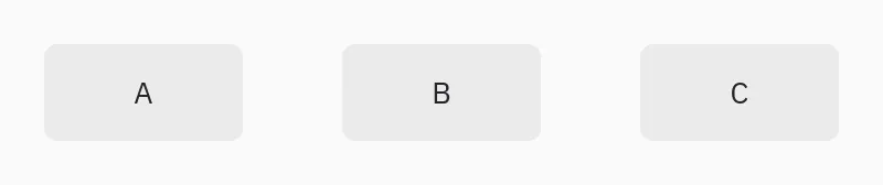 Flex: justify="between"
