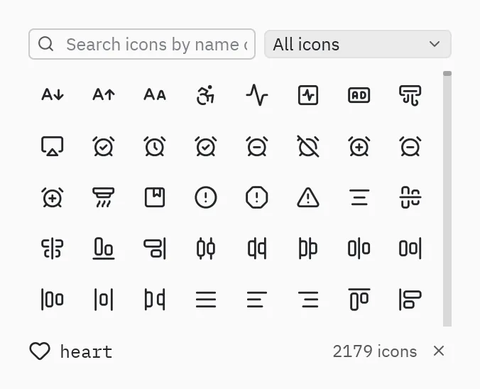 Icon picker: clearable=True