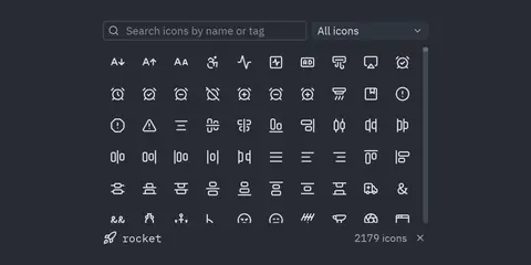 Icon picker: Python GUI component