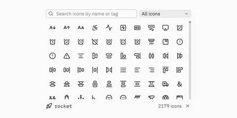 Icon picker: Python GUI component