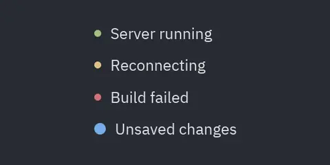 Indicator: Python GUI component
