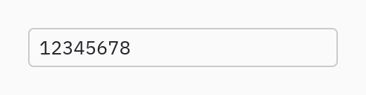 Input: max_length=8