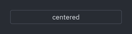 Input: align="center"