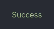 Label: color="success"