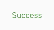 Label: color="success"