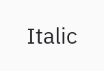 Label: italic=True