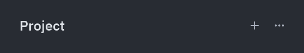 Panel header: actions=