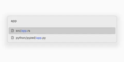 Picker: Python GUI component